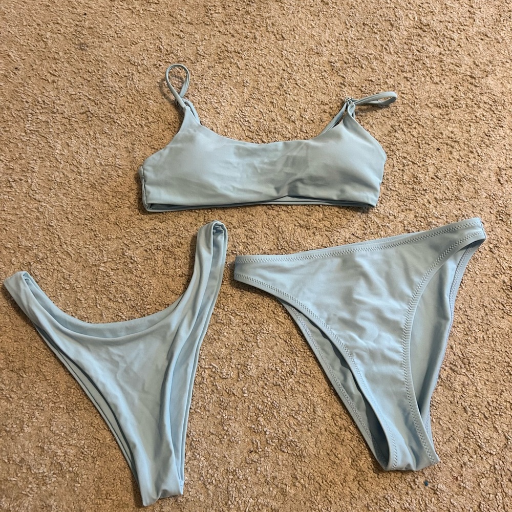 Grey Bandit bikini set